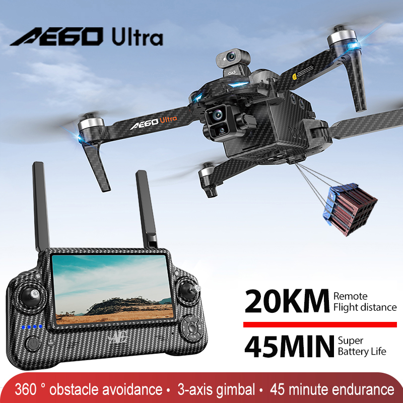 Drone Surveying - AE60 GPS Дрон Профессиональная камера 8K