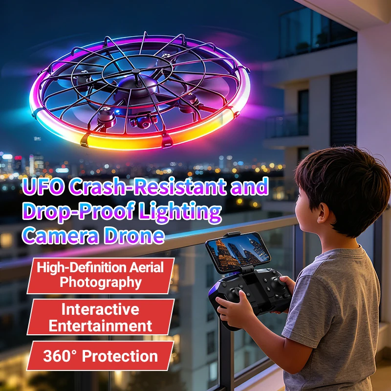 Drone Cinematic - JJRC H145 UFO RC Дрон с