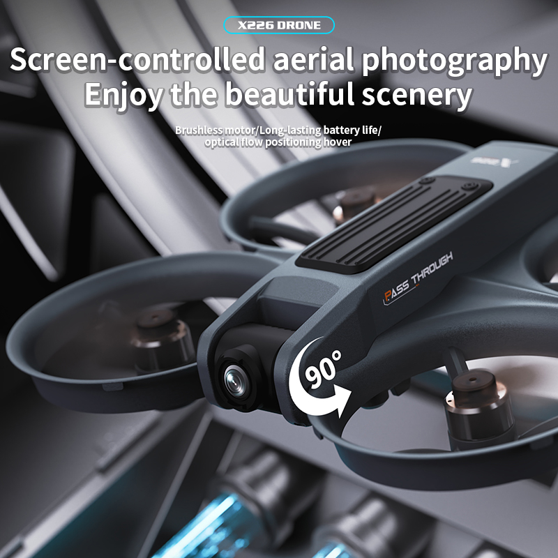 НОВЫЙ Дрон X226 RC 2.4G 5G WIF – обзор и цена Drone Aerial Photography