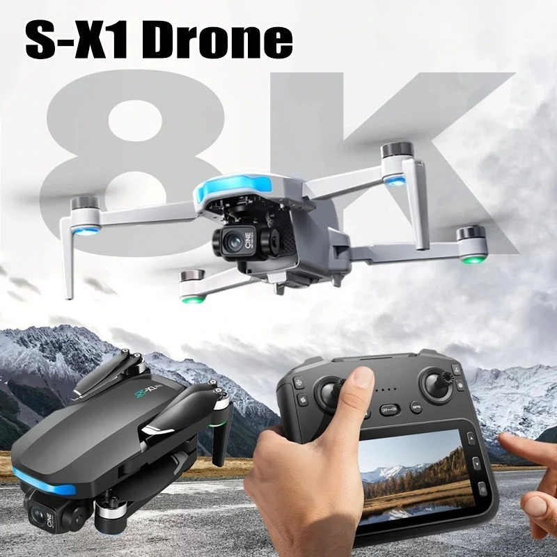 Оригинальный дрон S-X1 8K HD,  – обзор и цена Drone Surveying